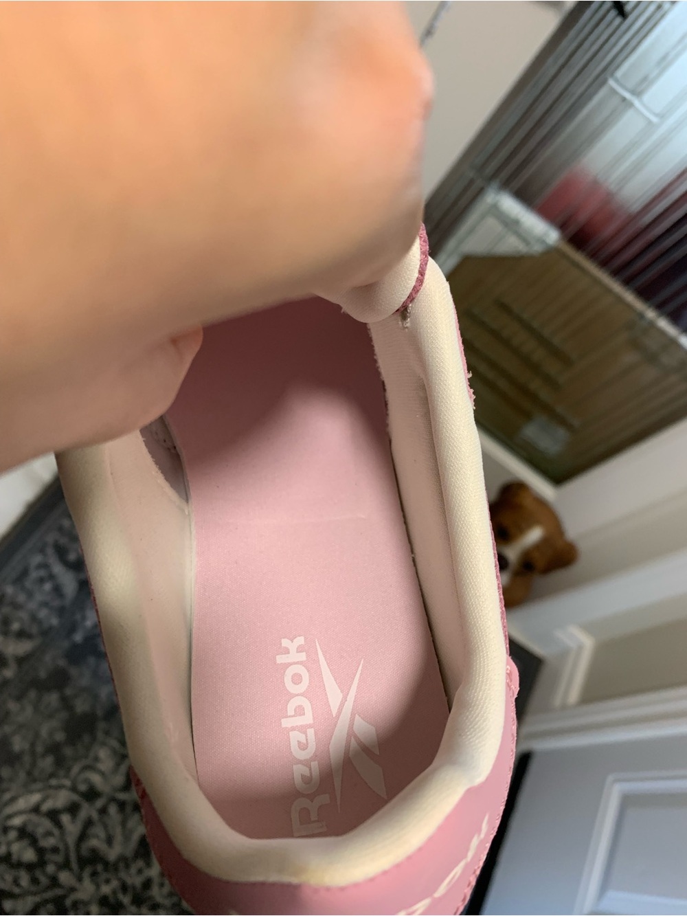 Pink Reebok Sneakers - Size 9 - Picture 8 of 10